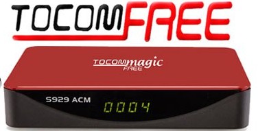 TocomMagic Free S929 ACM Atualização V1.24 - 12-07-2017