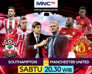 Siaran Langsung Southampton vs Manchester United 