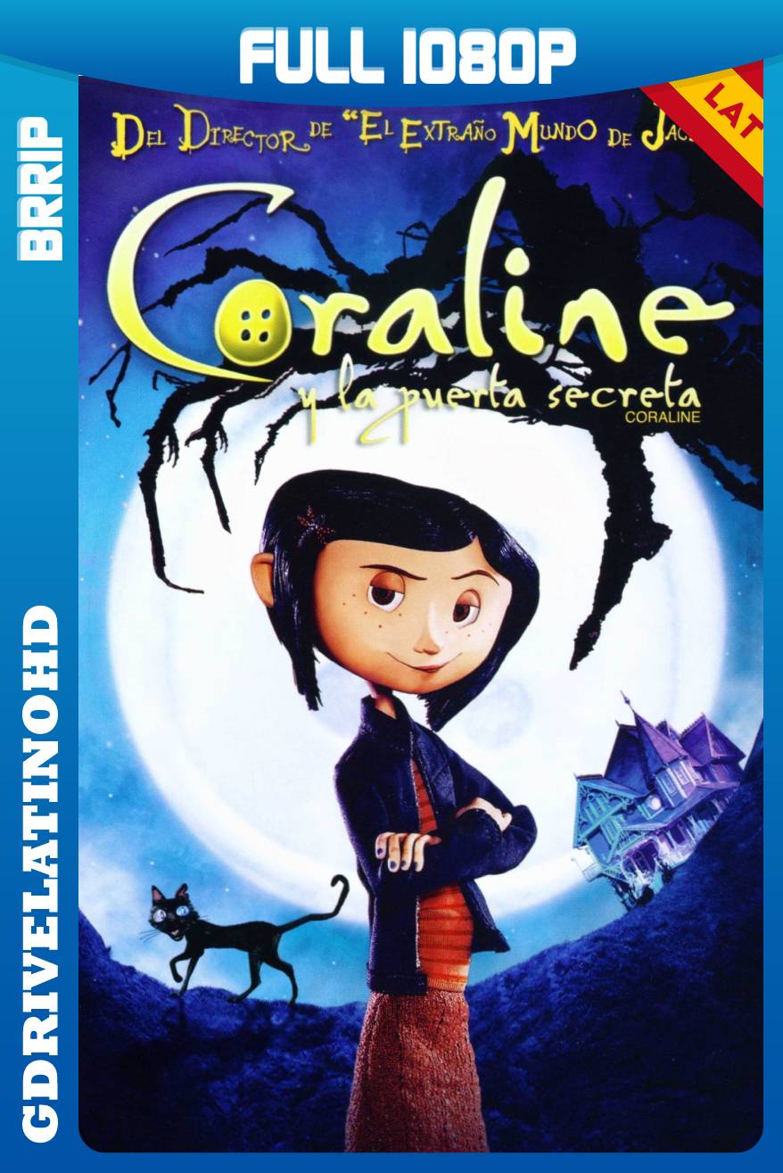 Coraline y la puerta secreta (2009) BRRip 1080p Latino-Ingles