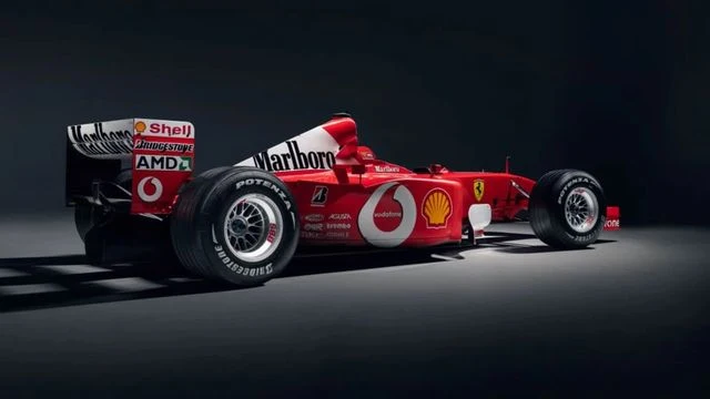 Entra a subasta una histórica Ferrari F1 de Michael Schumacher