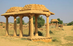 One of the magnificient structures in Kuldhara