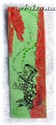 mad hatter bookmark