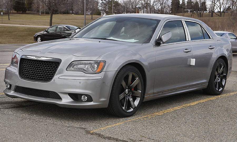 Front Angle View of Chrysler 300C SRT8 Limited Edition in 2012