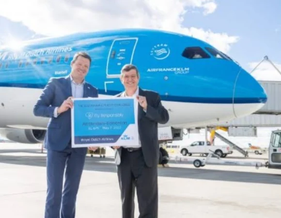 KLM Takes Flight with Sustainable Aviation Fuel