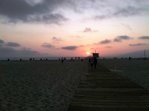 Santa Monica sunset