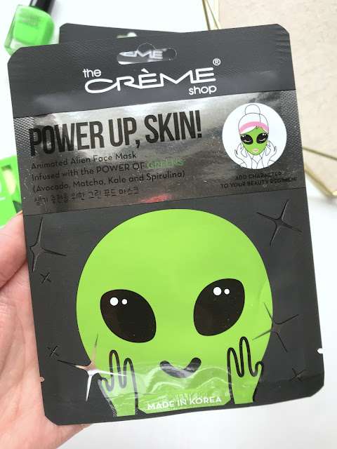 The Creme Shop Power Up, Skin! Alien Face Mask