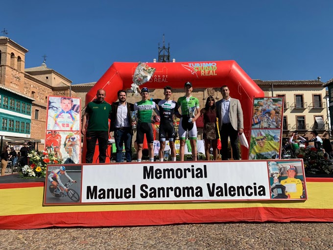 David Martín vuelve a ganar al sprint y se lleva la general del Memorial Sanroma