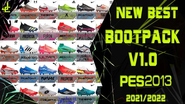 New Best Bootpack V1.0 Season 2021-2022 For PES 2013