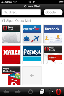 Opera Mini iPhone App Store Apple Descarga Gratuita