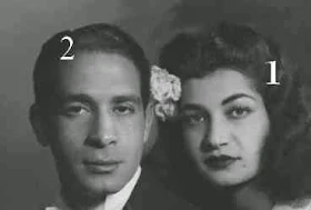Ashraf Pahlavi  et Ahmed Chafik Bey 