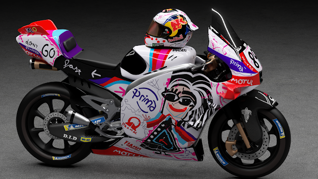 Livery Special Jorge Martin di Motogp Catalunya 2024