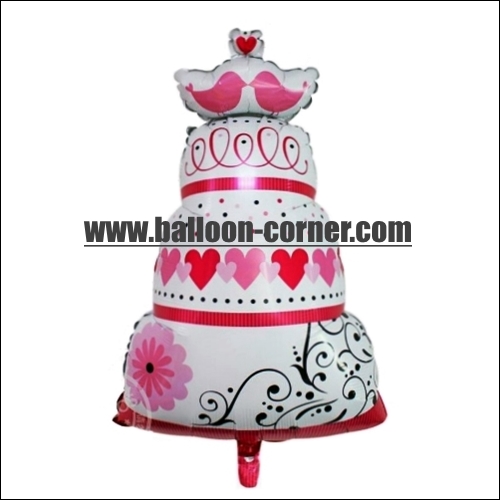 Balon Foil WEDDING CAKE