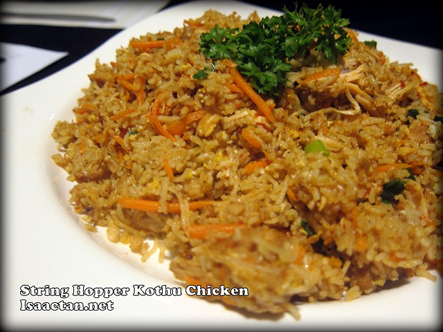 String Hopper Kothu Chicken