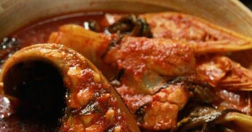 [Rahsia] Resepi Asam Pedas Ikan Pari Sawi Jeruk Sedap 