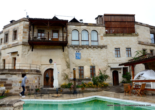 Anatolian stone house at Kelebek Cave Hotel