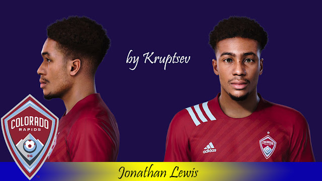 Jonathan Lewis Face For eFootball PES 2021