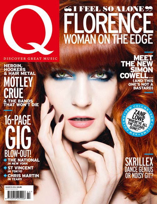 MAGAZINE COVER Florence Welch Q 1514 C sar Gon alves No comments