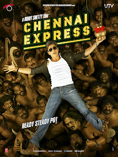 shahrukh khan, chennai express poster