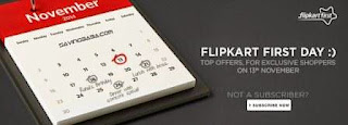 Flipkart First Day 13th Nov 