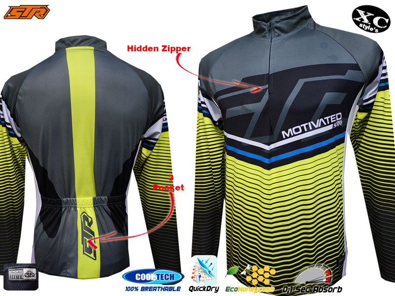  Jersey  sepeda  STR Motivated 2019 Series XC Style s 