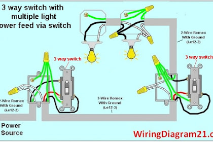 Wiring Diagram 3 Way Switch Power At Light