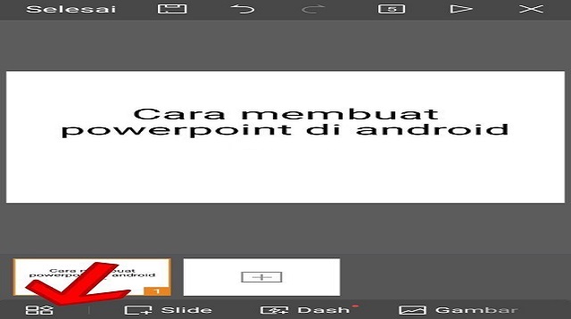 Cara Membuat Power Point Untuk Pemula di HP  Cara Membuat Power Point Untuk Pemula di HP Terbaru