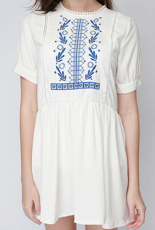 Natalie Embroidered Dress