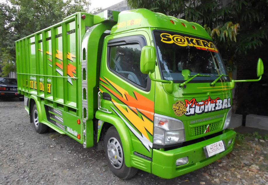 Inilah Foto Modifikasi Mobil Truk Mitsubishi Canter 