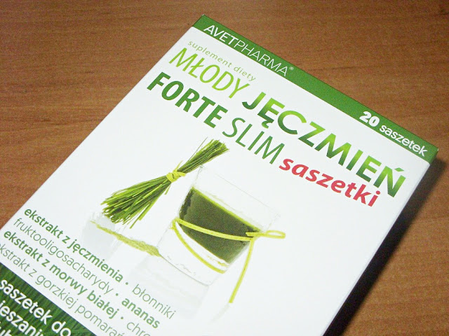 Recenzja: Młody jęczmień w saszetkach, Forte Slim Avet Pharma