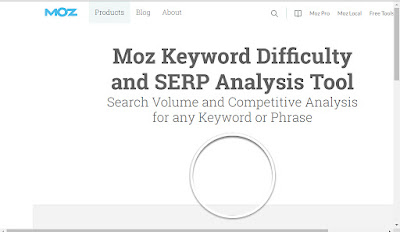 best seo keyword tool, MOZ keyword difficultly tool