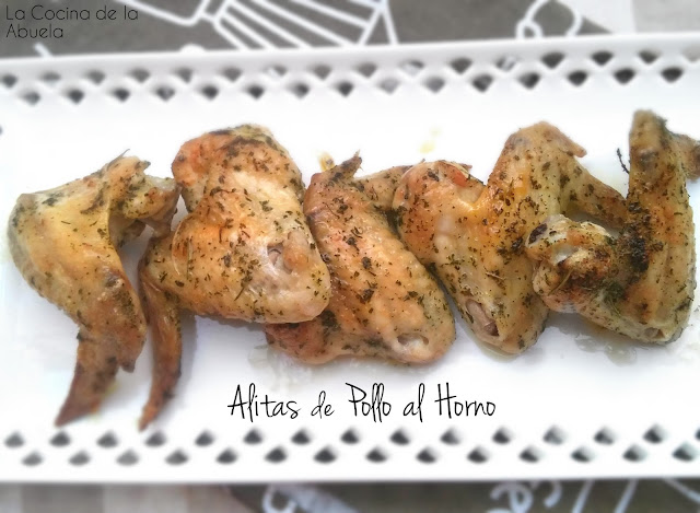 Alitas pollo horno receta sencilla