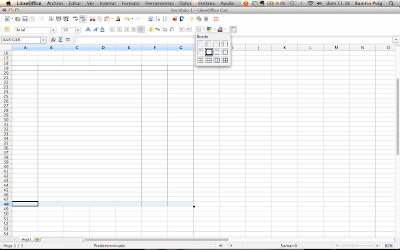 Libreoffice calc