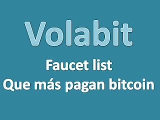 faucet que mas pagan volabit wallet