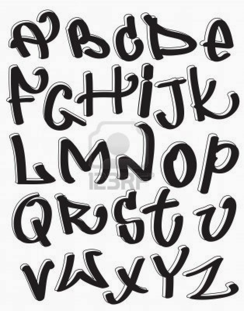 Pin Gangster Graffiti Lettering Fonts Tattoo Page 6 on Pinterest