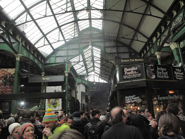 Inside the Borough Market