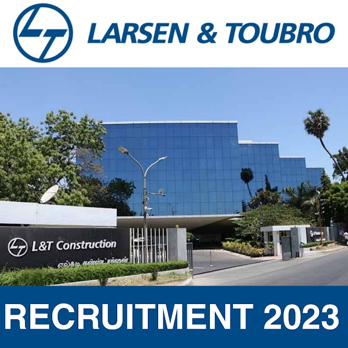 Larsen and Toubro Recruitment 2023 – Apply online for multiple 9570 vacancies