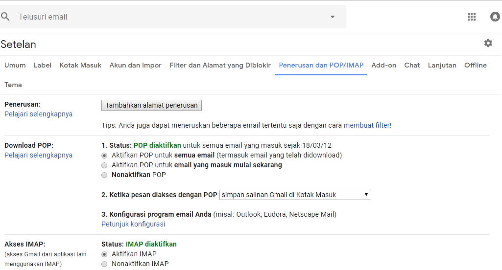 Cara Mudah Setting Outlook Menggunakan Akun Gmail