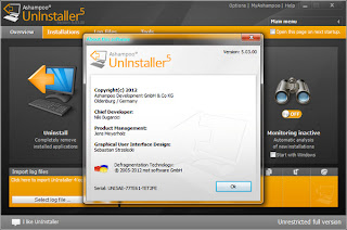 Ashampoo UnInstaller 5.03 + Reg Key