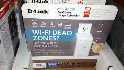 Eliminate those dead spots and surf the web wherever you want with the D-Link AC750 Wi-Fi Range Extender