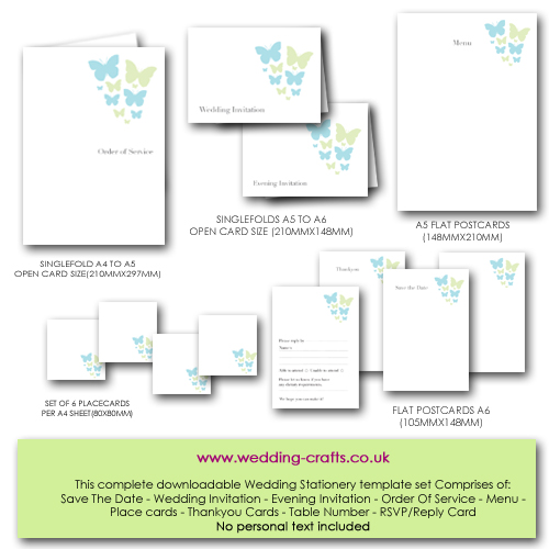  of producing these delightful printable wedding stationery templates