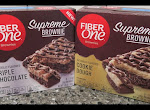 FREE Fiber One Supreme Brownie Cookie Dough Sample at Walmart Freeosk