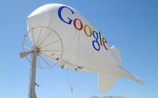 balon udara buatan google untuk memancarkan sinyal wifi