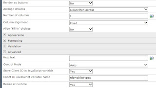 Radio button Client ID in Nintex Form