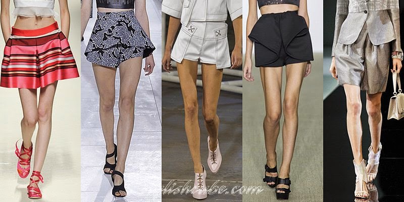 Spring Summer 2014 Women's Shorts Fashion Trends