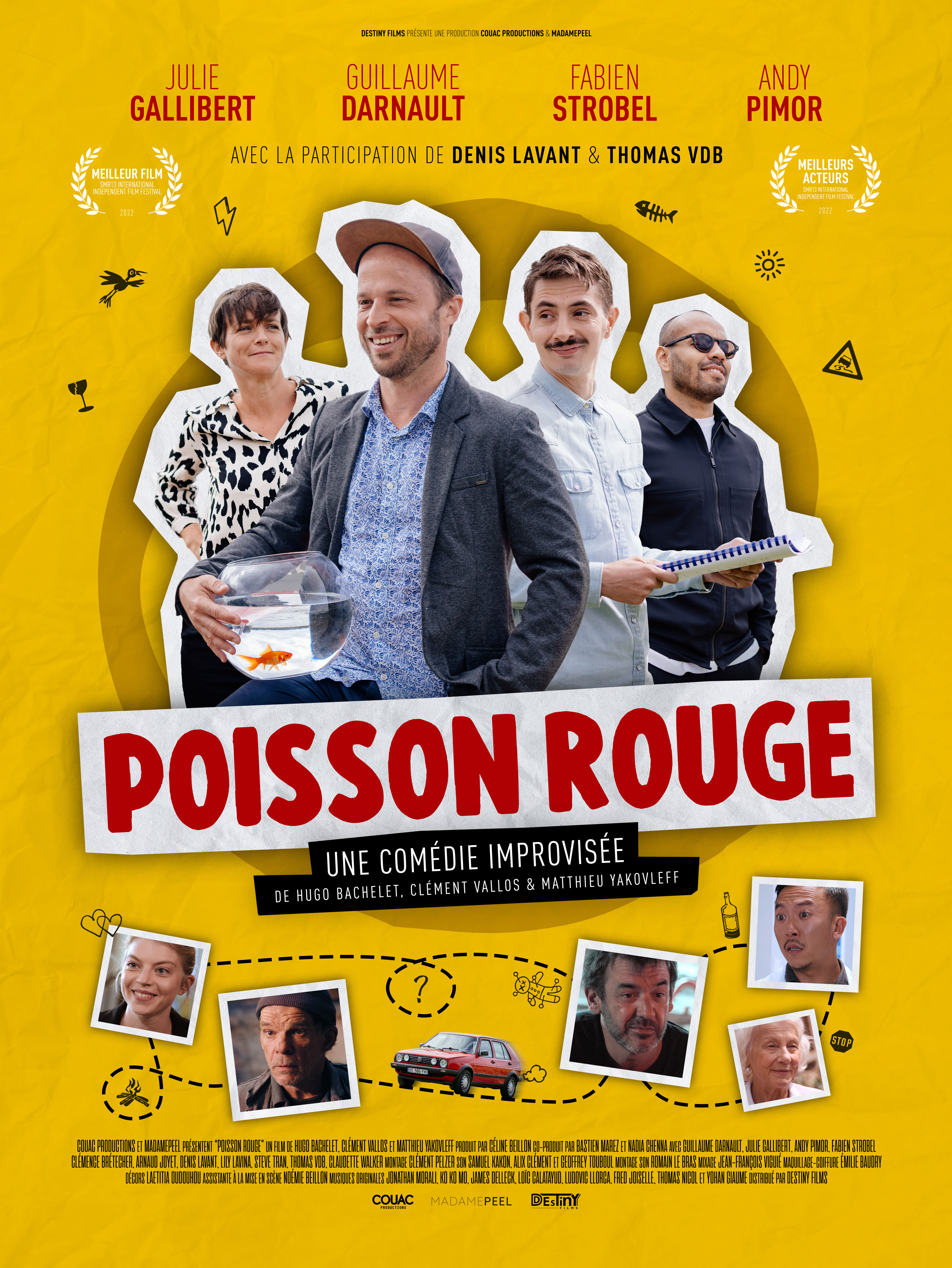 film Poisson rouge de Hugo Bachelet, Clément Vallos et Mathieu Takovlef