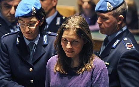 Amanda Knox, an American