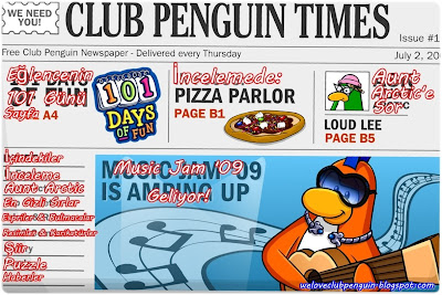 club penguin türkçe gazete