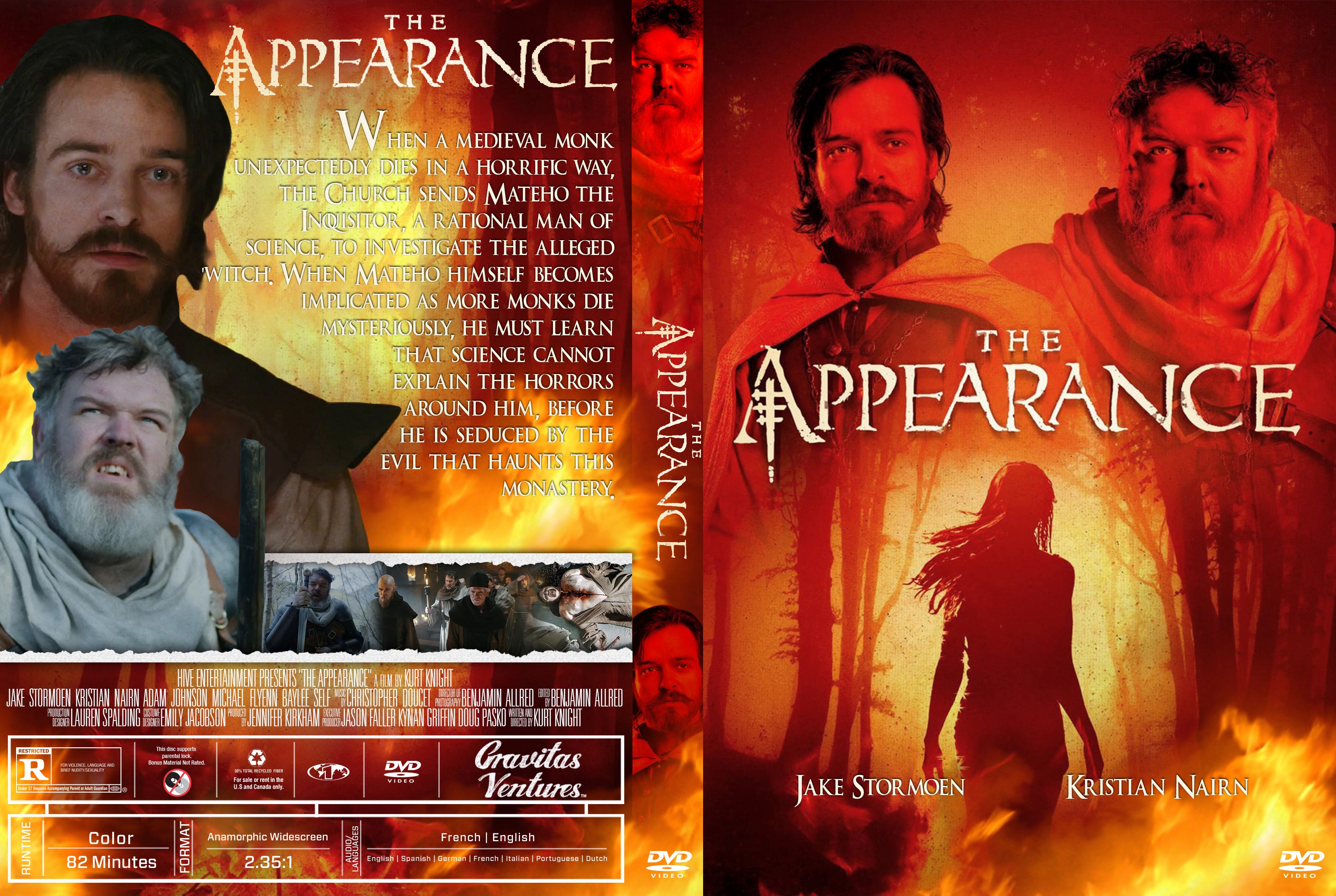 The Appearance DVD Cover - Cover Addict - DVD, Bluray 