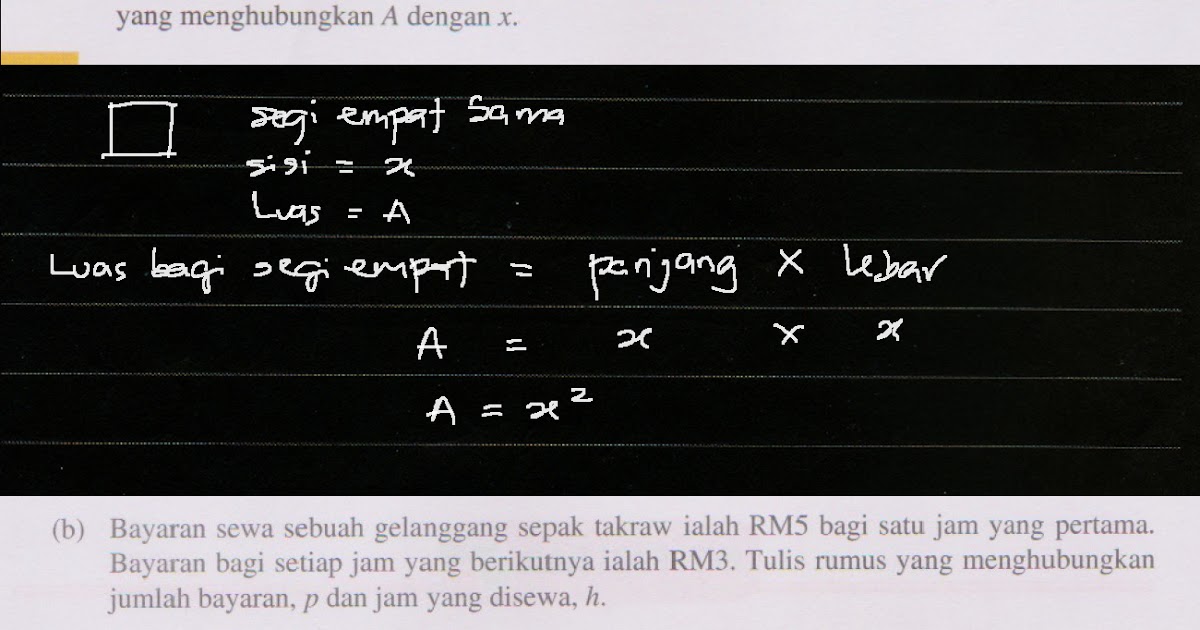 Cikgu Azman - Bukit Jalil: Tingkatan 2 Matematik Bab 3 