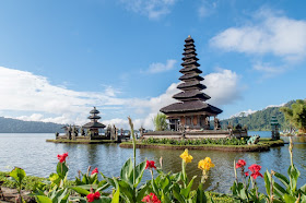 Beautiful temples of Bali, Indonesia